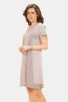 Amante Comfort Sleep Dress - Purple Floral Print — thumbnail 2